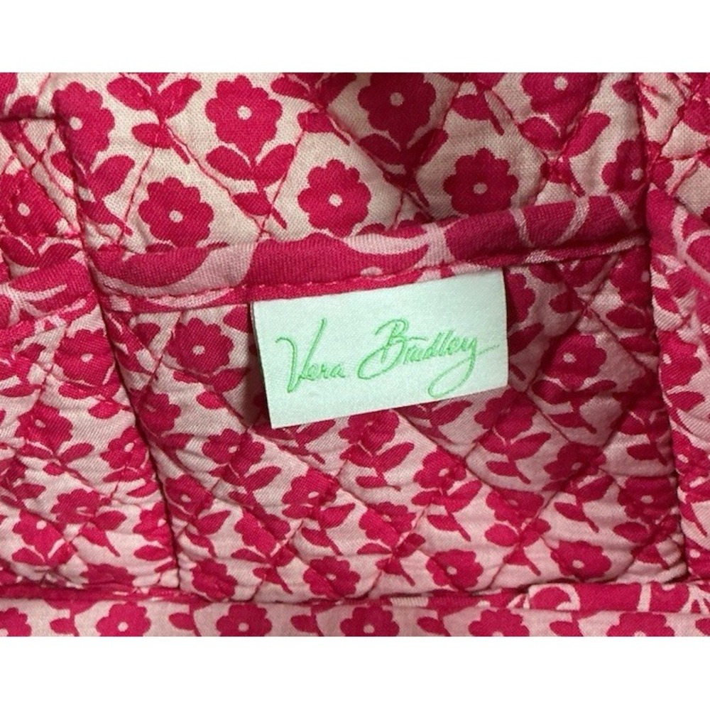 Vera Bradley Twirly Birds Pink Shoulder Bag Purse ( Retired Pattern) - Picture 7 of 12